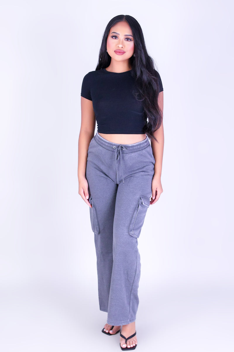 COZY COMMAND CARGO PANTS