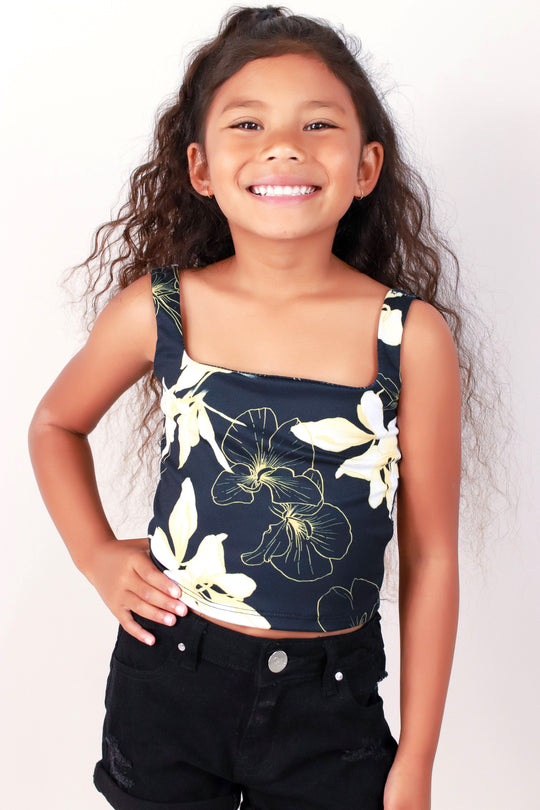 GINGER LILY SQUARE NECK TOP | KIDS SIZE 2T-4T