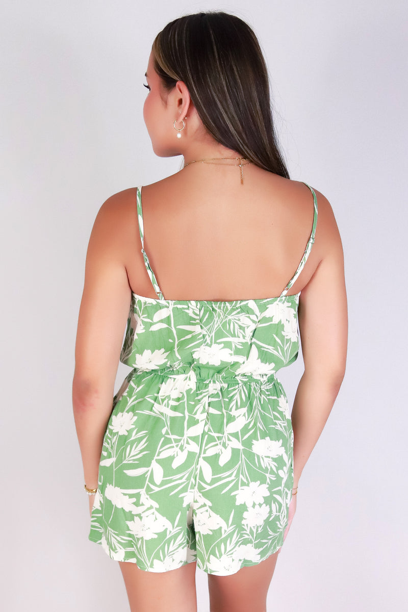 Jeans Warehouse Hawaii - PRINT CASUAL ROMPERS - FIELD DREAMER ROMPER | By I JOAH
