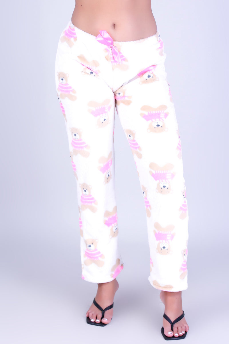 BEAR SWEATER PAJAMA PANTS