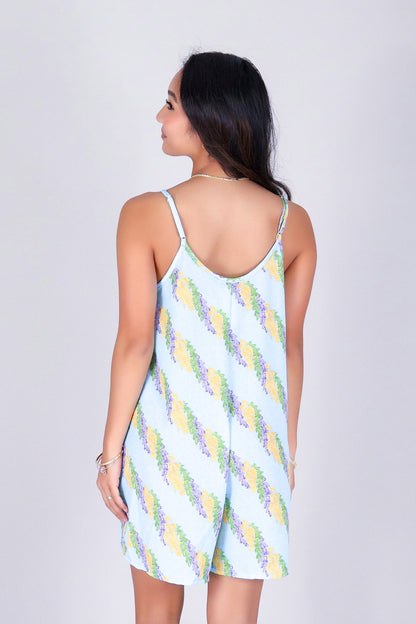 TWISTED LEI NO WAIST ROMPER