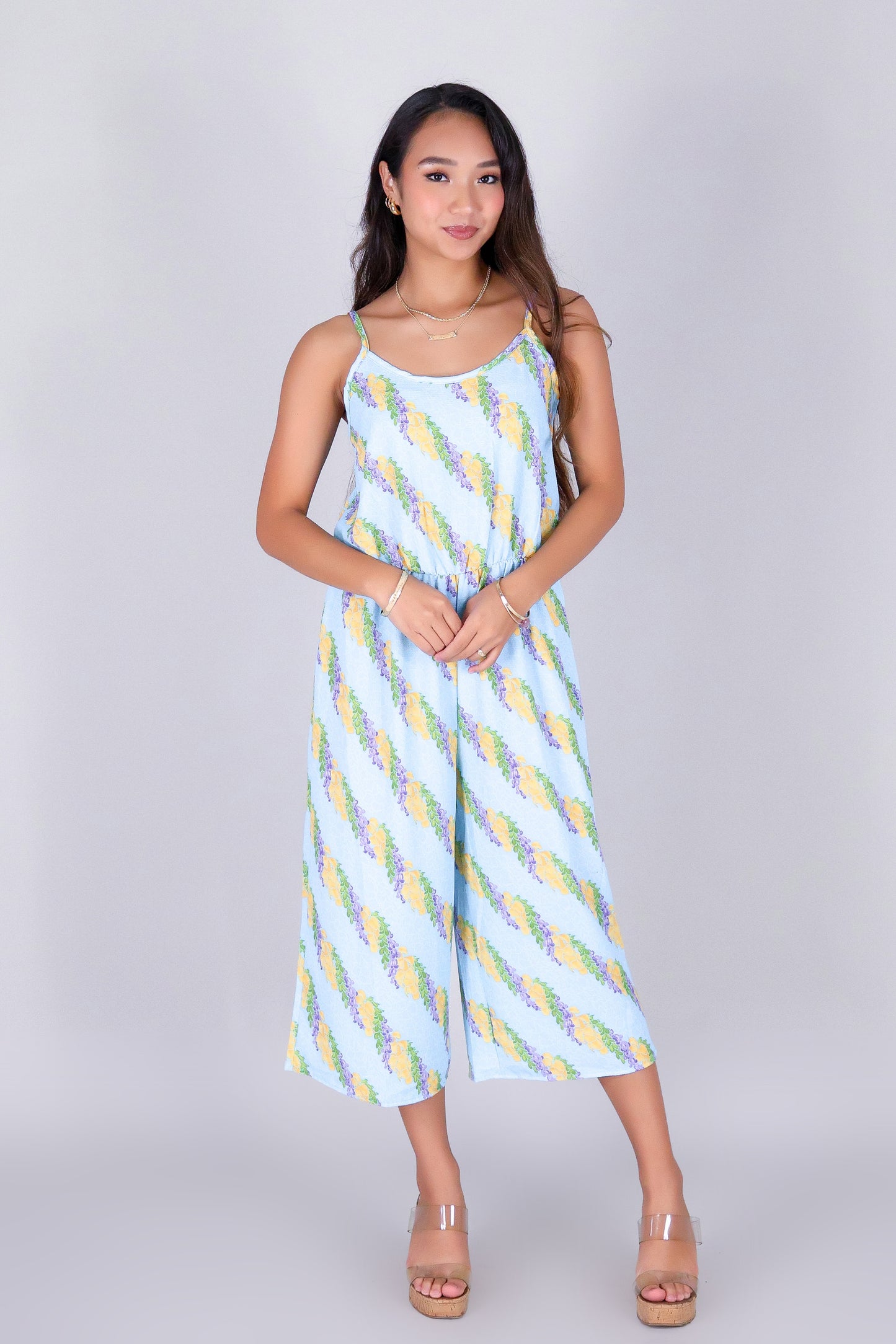 TWISTED LEI JUMPSUIT