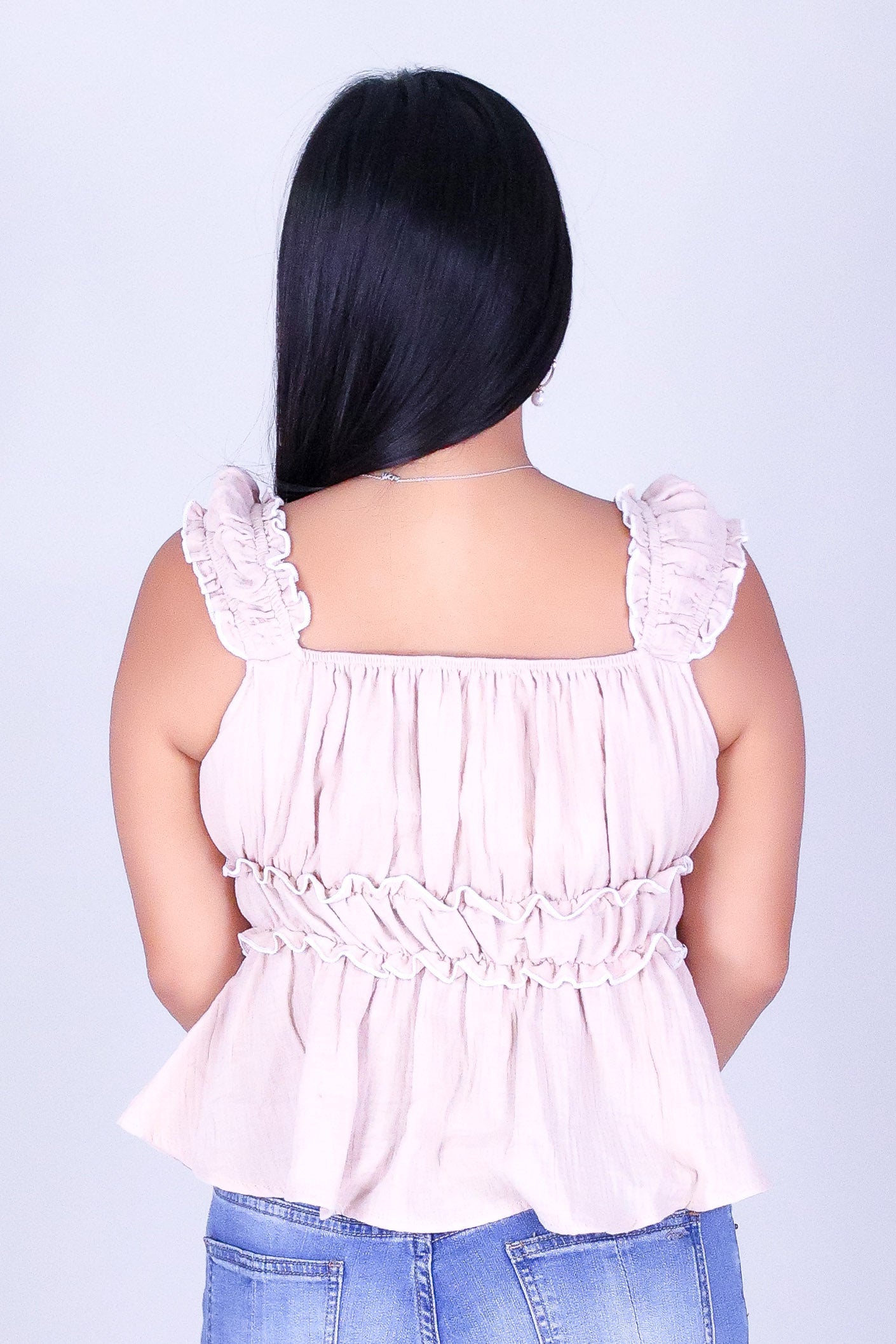 HONEY RUFFLE TOP