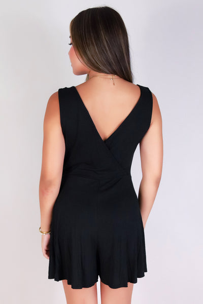 Jeans Warehouse Hawaii - SOLID CASUAL ROMPERS - SWEET SIDE ROMPER | By ZENANA (KC EXCLUSIVE,INC
