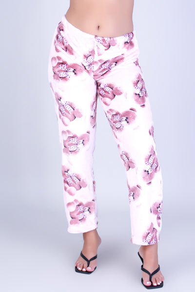 BOW BEAR PAJAMA PANTS