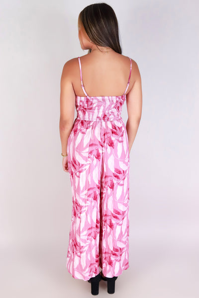 Jeans Warehouse Hawaii - PRINT CASUAL JUMPSUITS - SUNKISSED JUMPSUIT | By I JOAH
