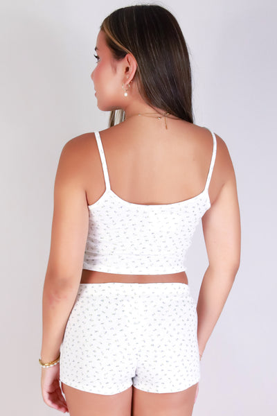 Jeans Warehouse Hawaii - MATCHING SEPARATES - BLUSHING PETALS TOP | By CRESCITA APPAREL/SHINE I
