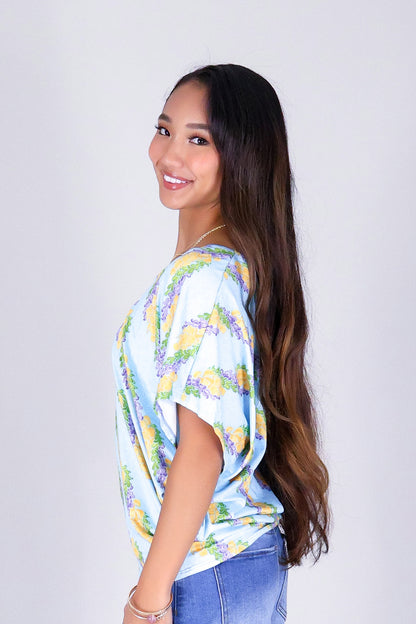 TWISTED LEI DOLMAN TOP