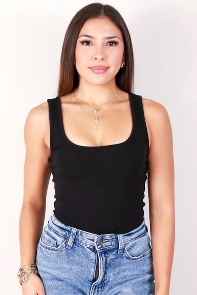 Jeans Warehouse Hawaii - TANK/TUBE SOLID BASIC - HOLD MY CALLS TOP | By CRESCITA APPAREL/SHINE I