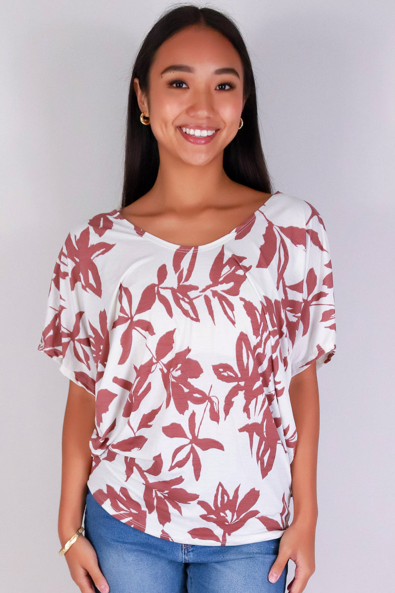 Jeans Warehouse Hawaii - SS PRINT - SLIP INTO THIS DOLMAN TOP | By PAPERMOON/ B_ENVIED