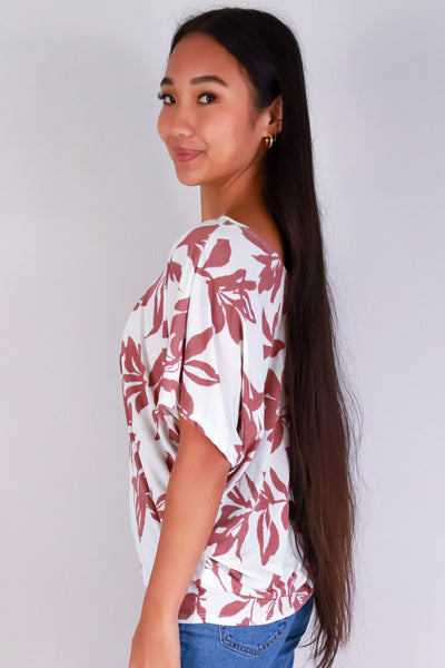 Jeans Warehouse Hawaii - SS PRINT - SLIP INTO THIS DOLMAN TOP | By PAPERMOON/ B_ENVIED