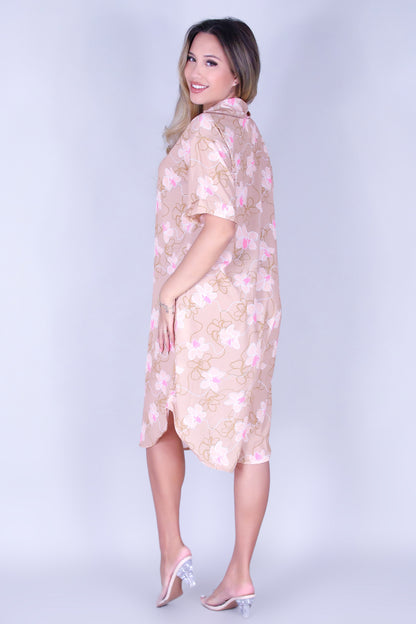 ORCHID LINE T-SHIRT DRESS