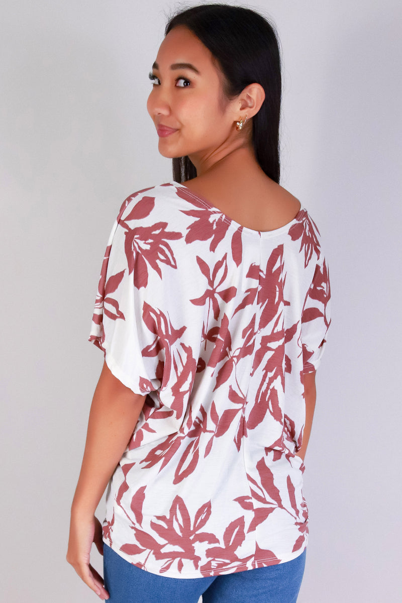 Jeans Warehouse Hawaii - SS PRINT - SLIP INTO THIS DOLMAN TOP | By PAPERMOON/ B_ENVIED