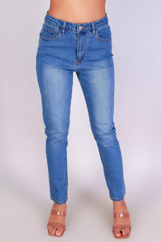 HIGH KEY HIGH RISE JEANS