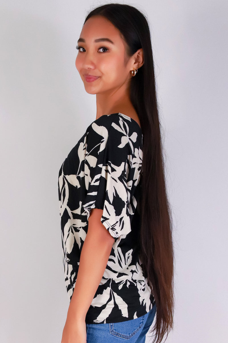 Jeans Warehouse Hawaii - SS PRINT - SLIP INTO THIS DOLMAN TOP | By PAPERMOON/ B_ENVIED