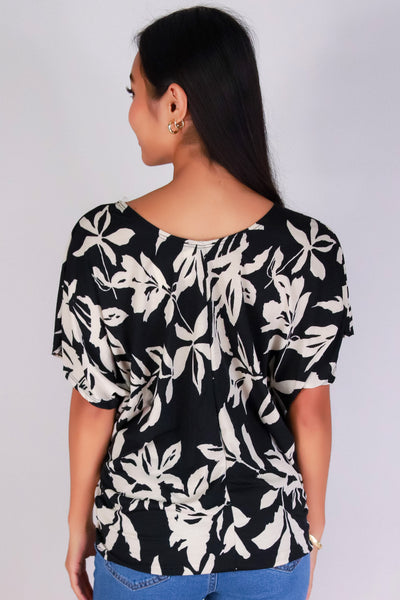 Jeans Warehouse Hawaii - SS PRINT - SLIP INTO THIS DOLMAN TOP | By PAPERMOON/ B_ENVIED