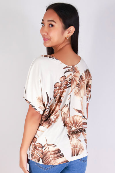 Jeans Warehouse Hawaii - SS PRINT - TROPIC HEAT DOLMAN TOP | By PAPERMOON/ B_ENVIED