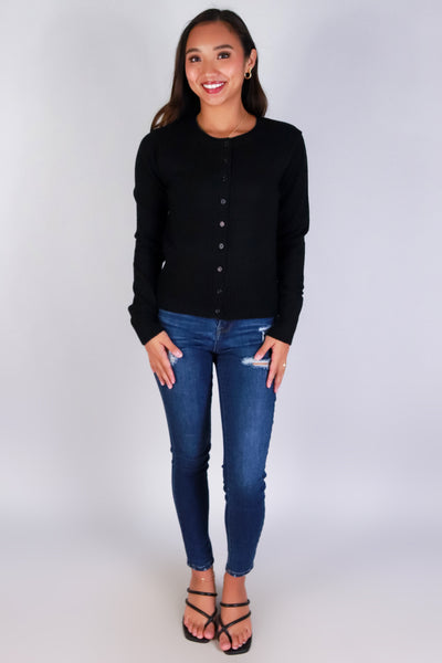 Jeans Warehouse Hawaii - SOLID LONG SLV CARDIGANS - SWEET & COZY SWEATER CARDIGAN | By ALMOST FAMOUS