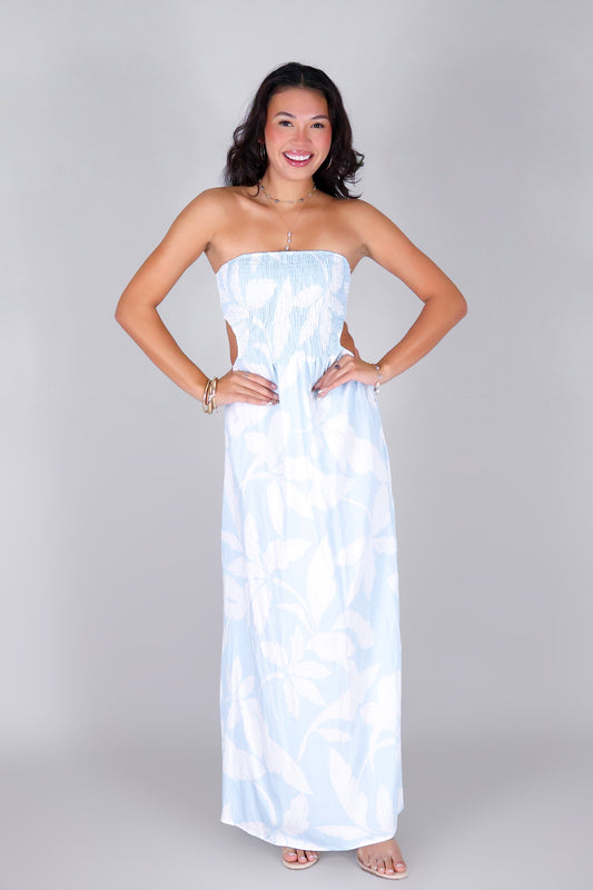 FLORA FORM MAXI DRESS