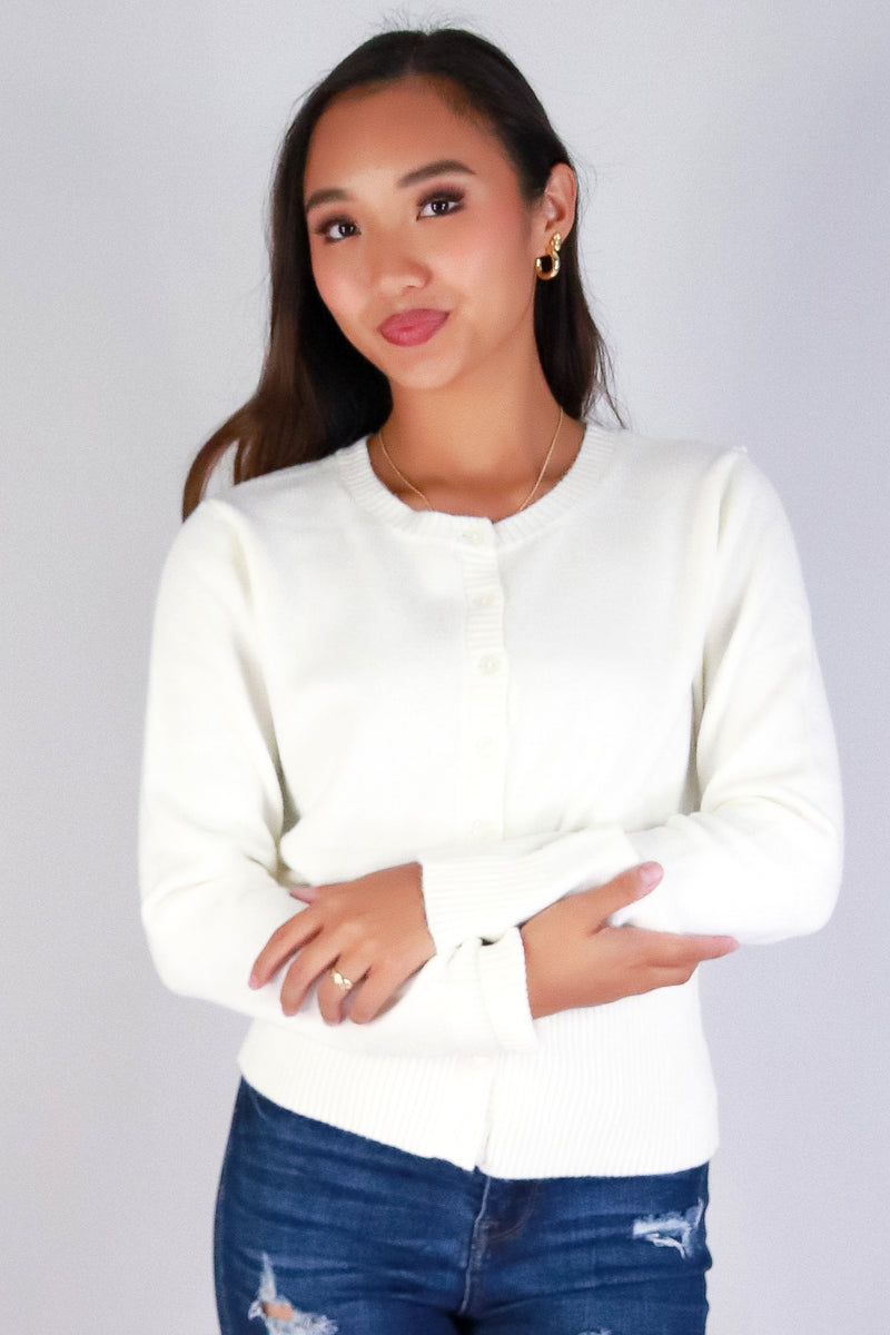 Jeans Warehouse Hawaii - SOLID LONG SLV CARDIGANS - SWEET & COZY SWEATER CARDIGAN | By ALMOST FAMOUS