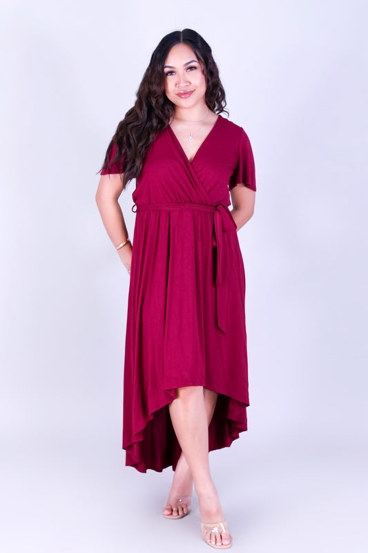 FORWARD FLOW LONG DRESS