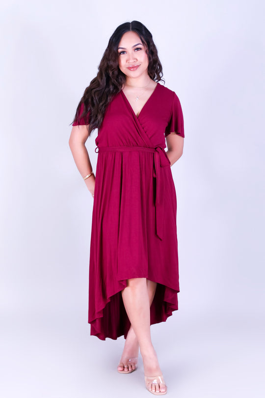 FORWARD FLOW LONG DRESS