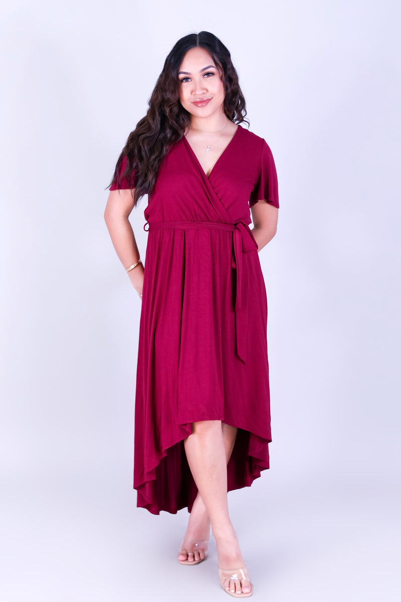 FORWARD FLOW LONG DRESS