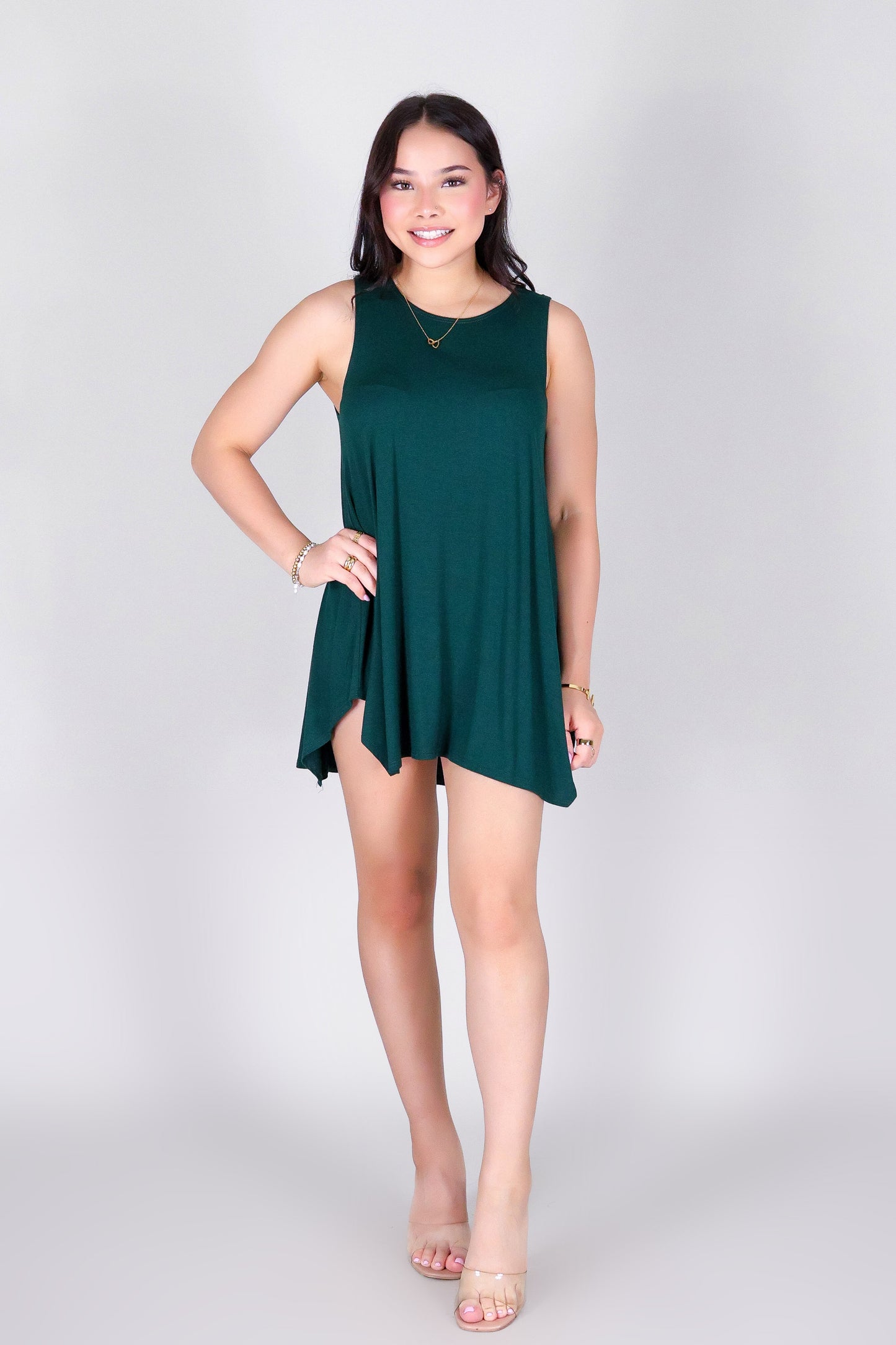 TWIRL AWAY TRAPEZE DRESS