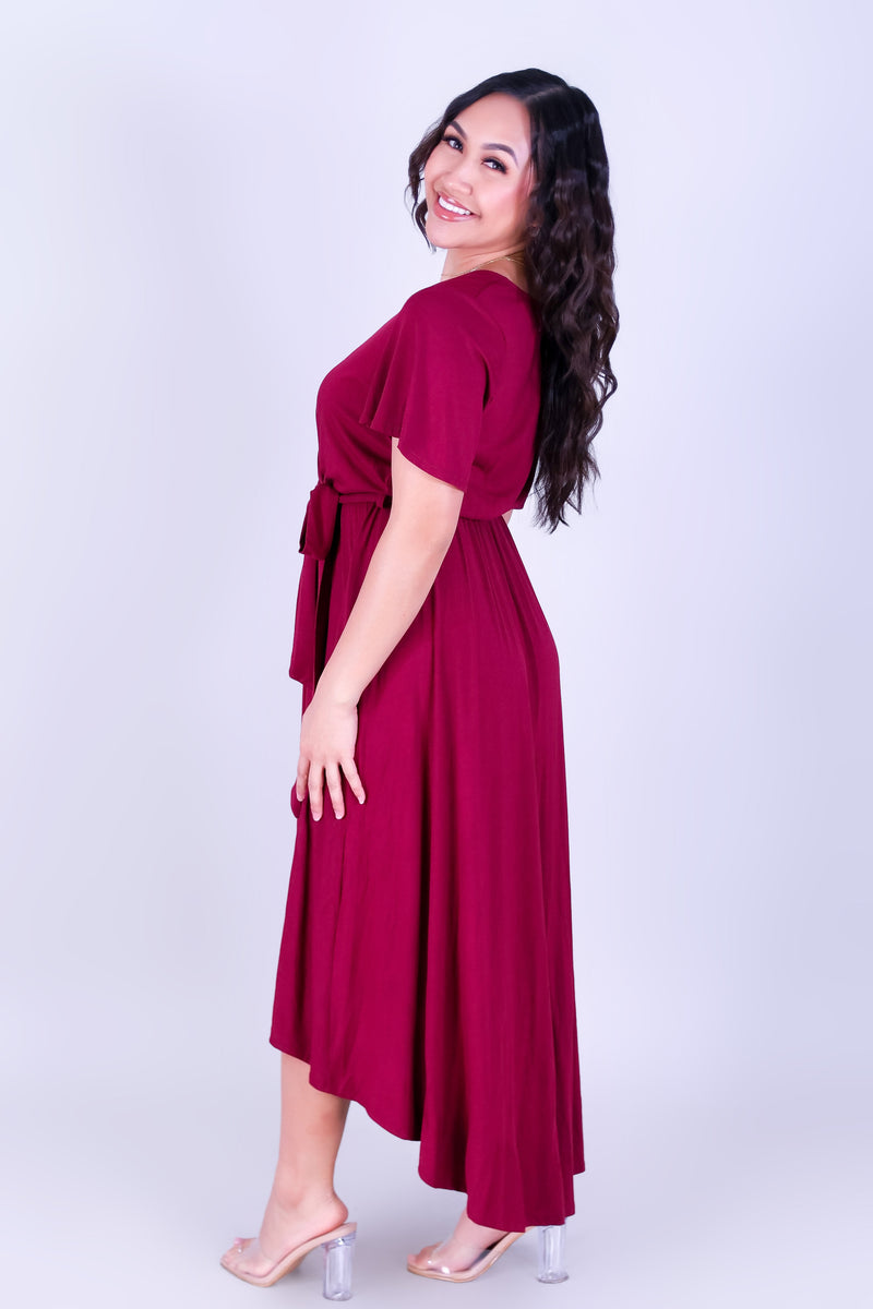 FORWARD FLOW LONG DRESS