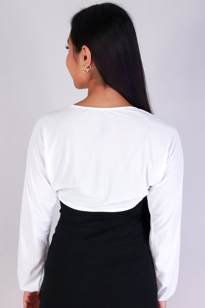 Jeans Warehouse Hawaii - LS SHRUGS/CARDIGANS - POP-ON PRETTY BOLERO | By PAPERMOON/ B_ENVIED