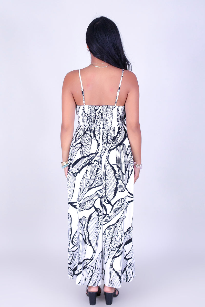 PARADISE PALM JUMPSUIT