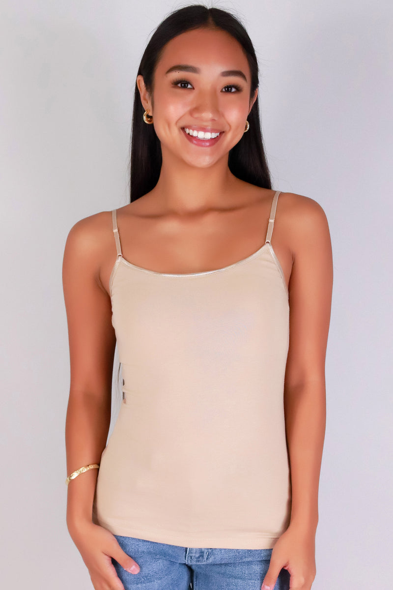 Jeans Warehouse Hawaii - TANK/TUBE SOLID BASIC - I&