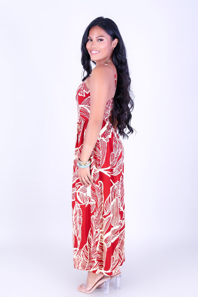 PARADISE PALM JUMPSUIT