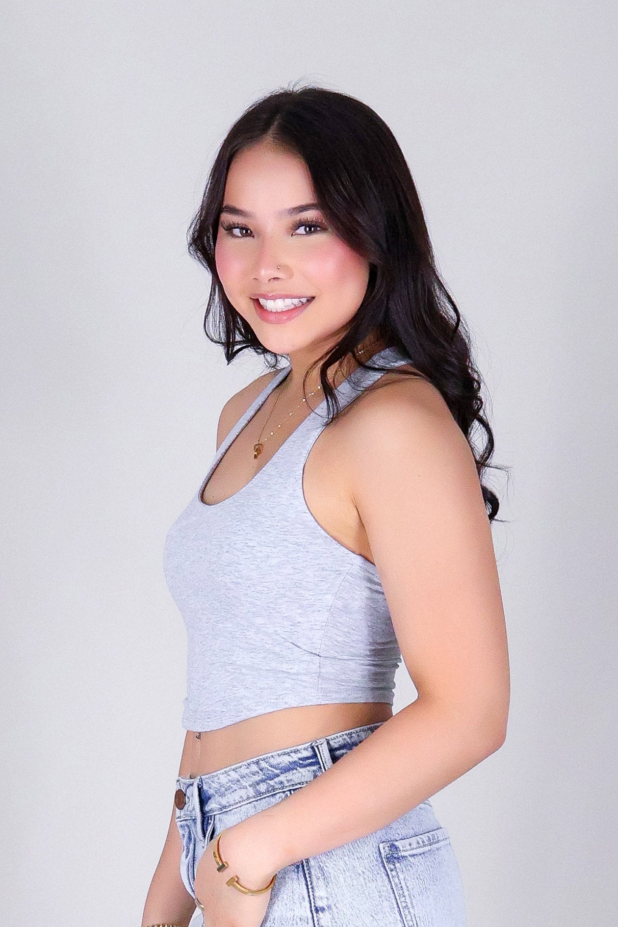 RUSH HOUR CROP TANK TOP