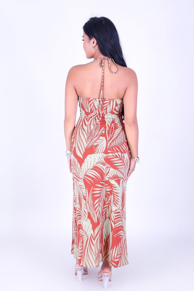 TROPICAL MUSE LONG DRESS