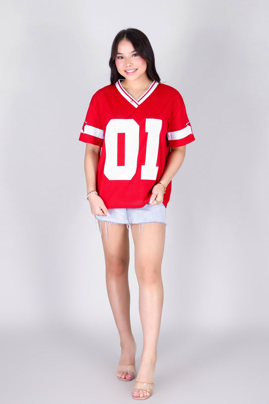 #1 FAN FOOTBALL JERSEY