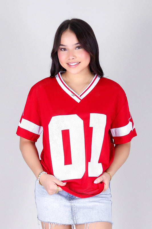 #1 FAN FOOTBALL JERSEY