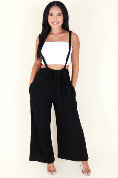 Jeans Warehouse Hawaii - SOLID CASUAL JUMPSUITS - KNOW THE TEA JUMPSUIT | By HYFVE