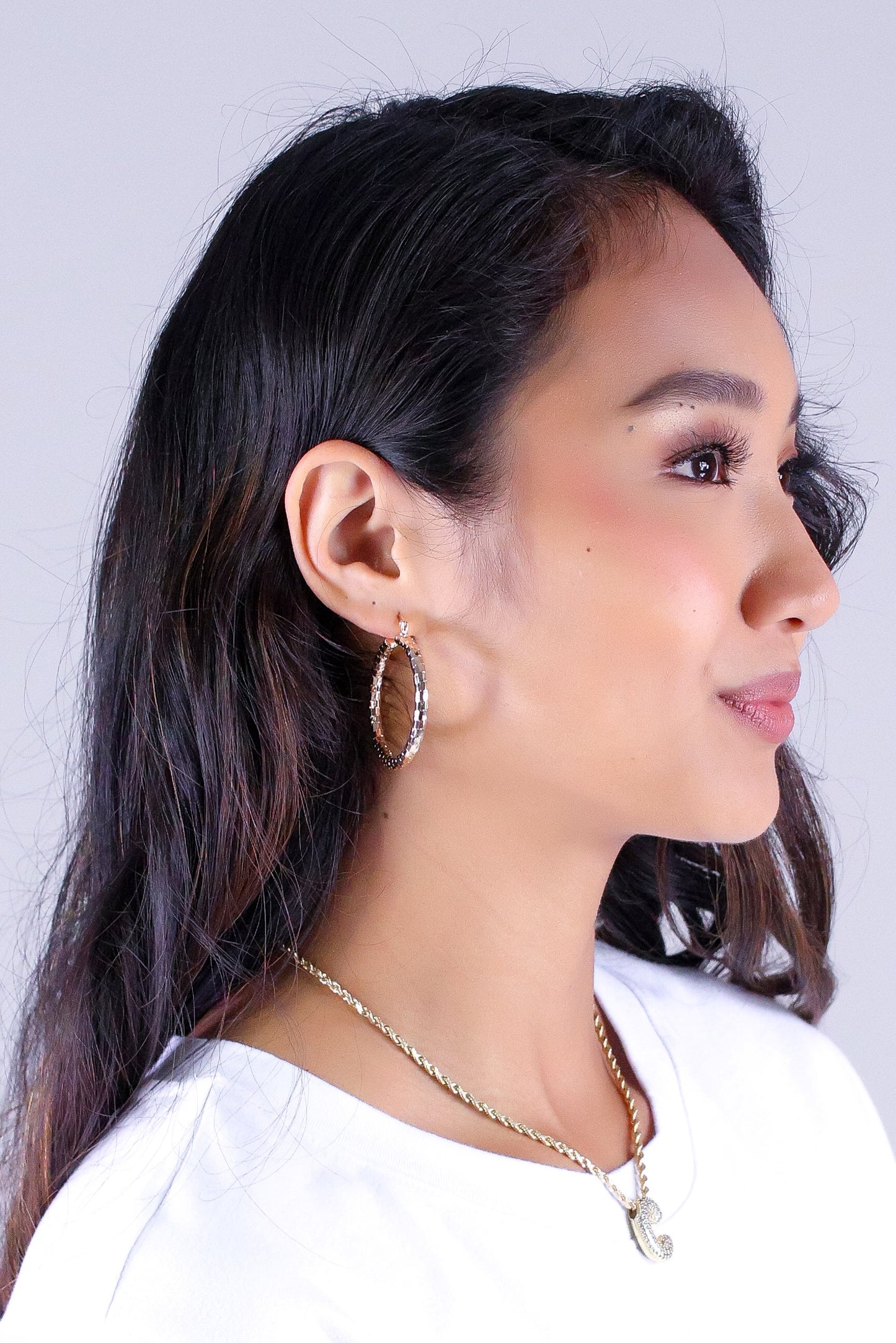 GLOW-UP HOOP EARRINGS