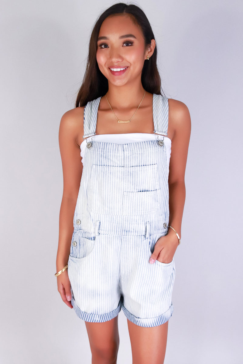 Jeans Warehouse Hawaii - DENIM SHORTALLS - WEEKEND READY SHORTALL | By HYMAN FAMILY INC