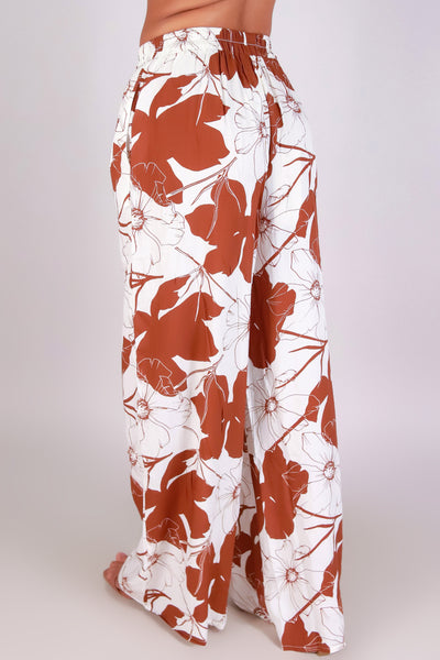 Jeans Warehouse Hawaii - PRINT WOVEN PANTS - TOUCH OF TROUBLE PANTS | By I JOAH