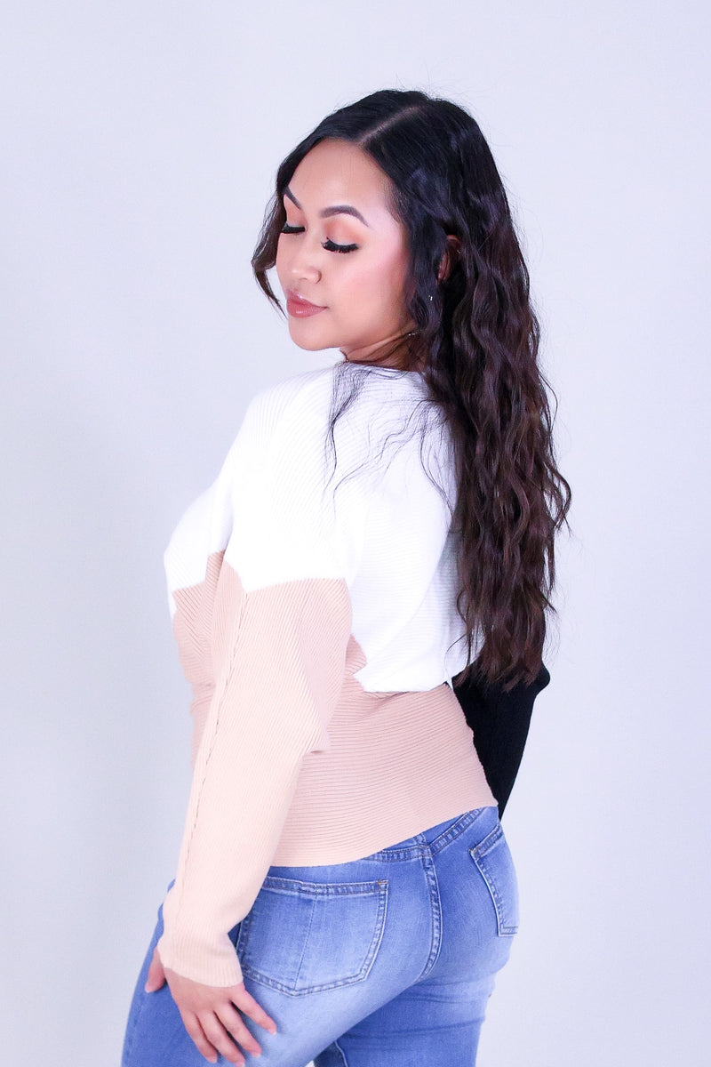 SWEET HAVEN SWEATER TOP