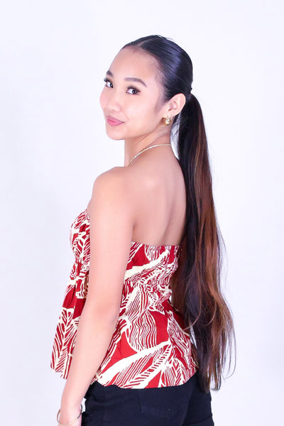 PARADISE PALM TUBE TOP