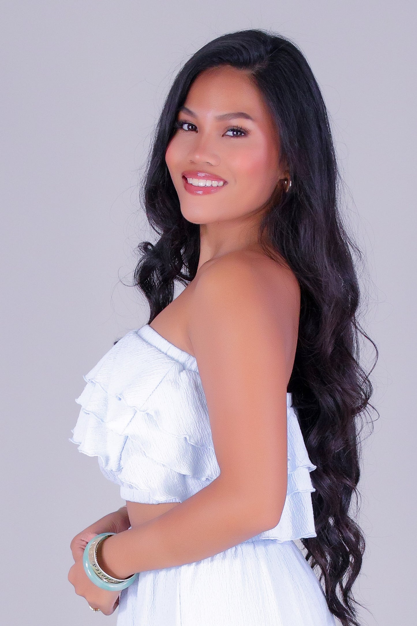 MOONLIT ROMANCE CROP TUBE TOP