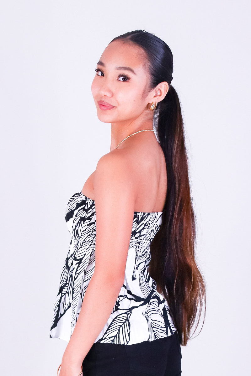 PARADISE PALM TUBE TOP