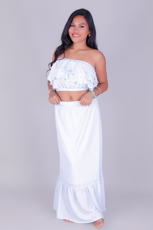 MOONLIT ROMANCE MAXI SKIRT