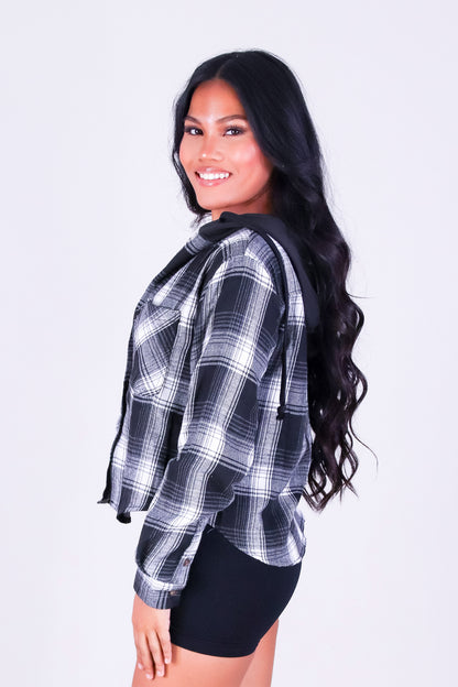 PLAID CHARM TOP