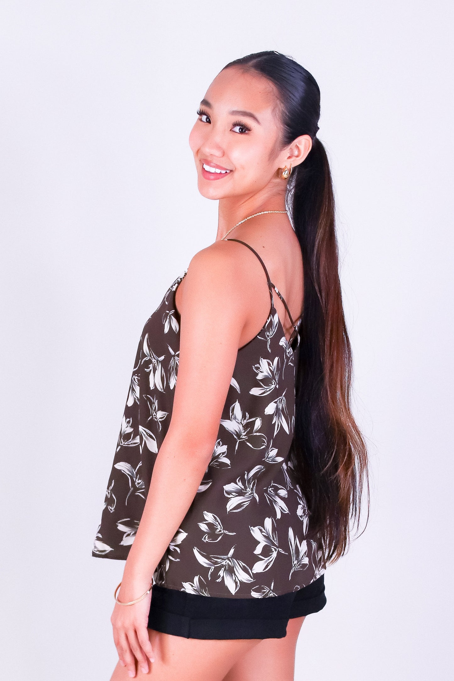 FLORAL MUSE SWING TOP