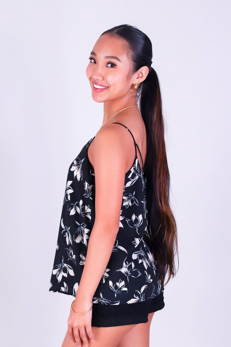 FLORAL MUSE SWING TOP