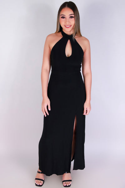 Jeans Warehouse Hawaii - S/L LONG SOLID DRESSES - CAN'T DO BETTER MAXI DRESS | By TIMING
